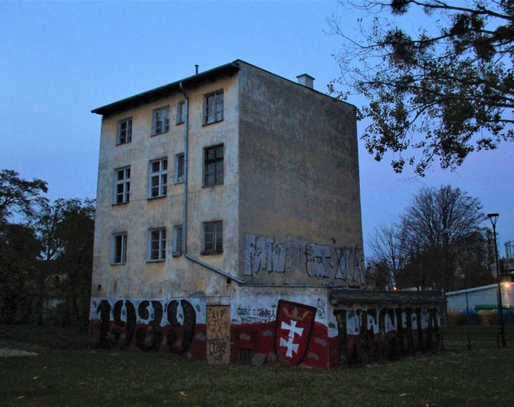 abandoned building gdansk